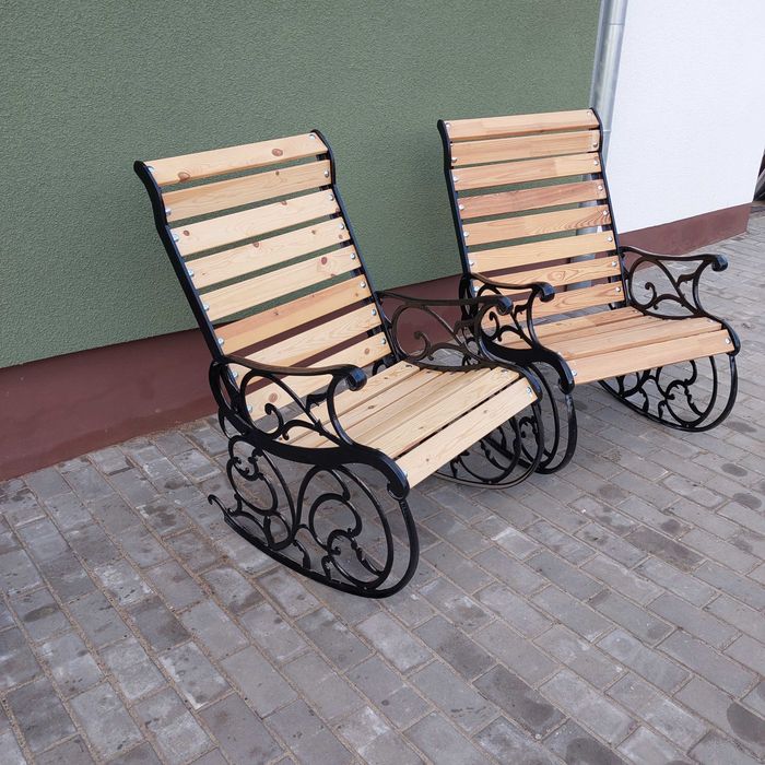 Fotel bujany ogrodowy