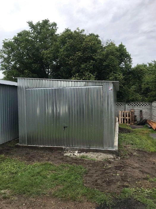 Garaż blaszany 3x5 PRODUCENT Konstrukcji Stalowych