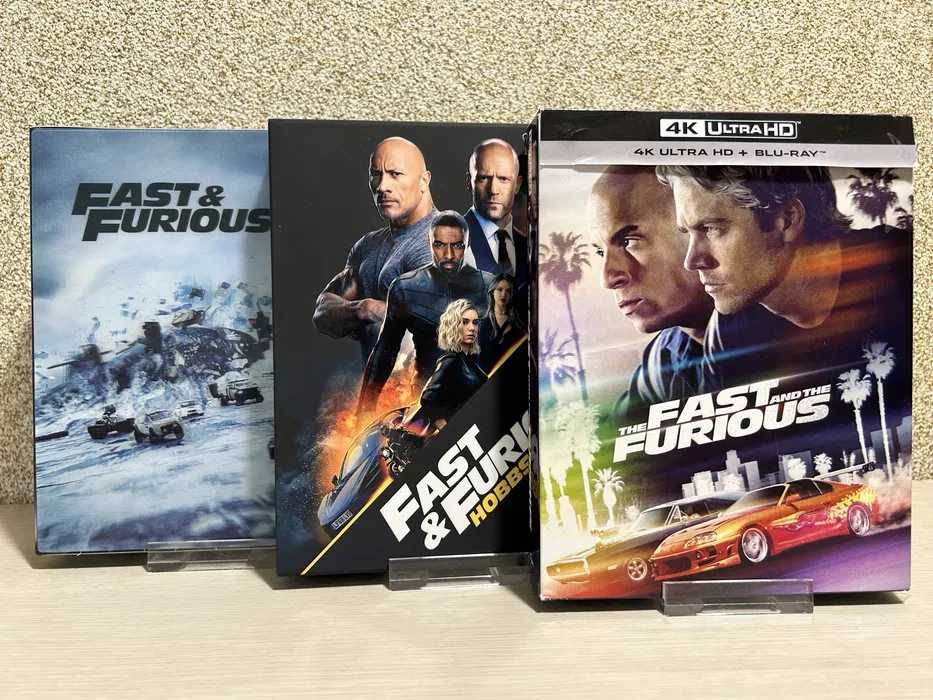 Steelbook Blu-ray Filmarena Exclusive Форсаж/ Эверест/ Черная месса