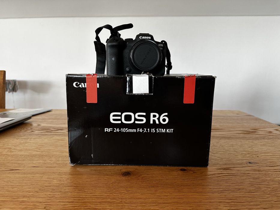 Canon EOS R6 – bardzo dobry stan + oryginalny adapter EF-EOS R