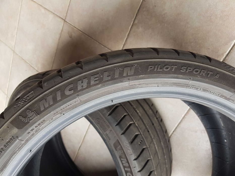 Opony letnie Michelin Pilot Sport 5 245/35/19 93Y 2022 rok z bieżnikiem 4,5-5mm