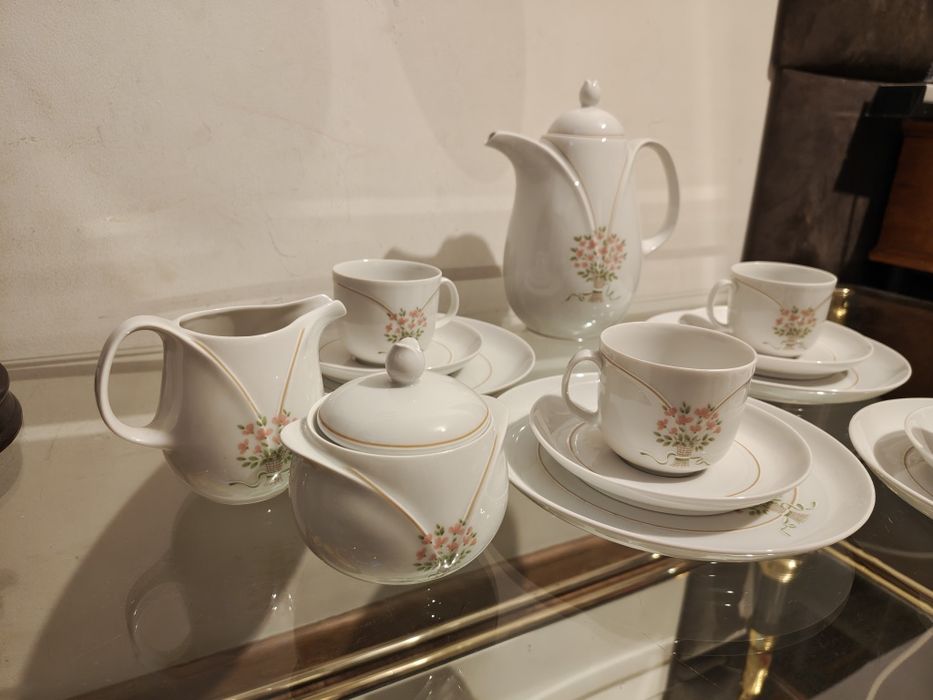 Serwis kawowy porcelanowy  scherzer Bavaria