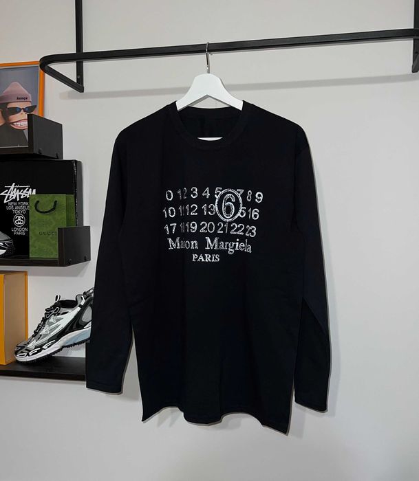 Лонгслів Maison Margiela (чорного кольору)