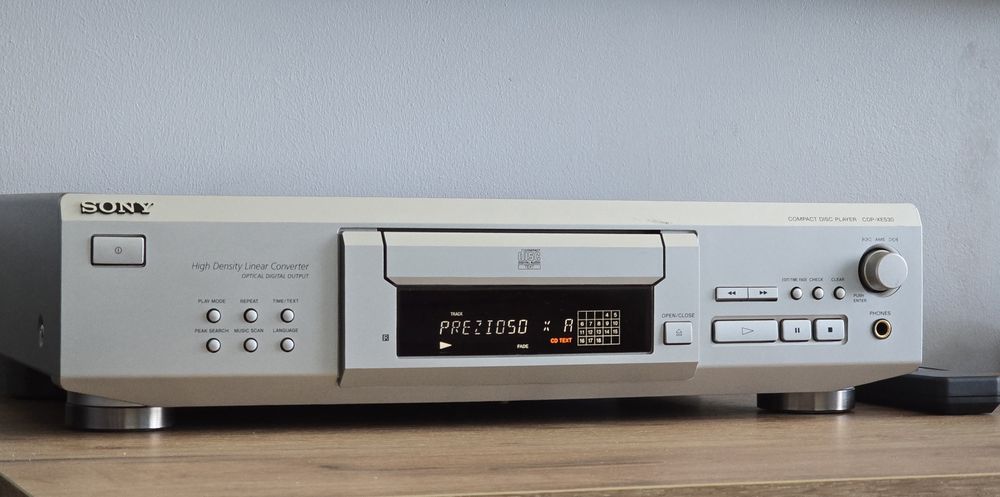 Sony CDP-XE530 z CD-TEXT Odtwarzacz CD Super Stan