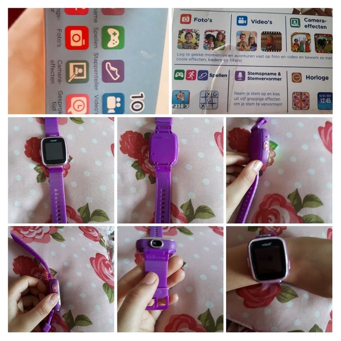 Kidizoom DX smartwatch roxo