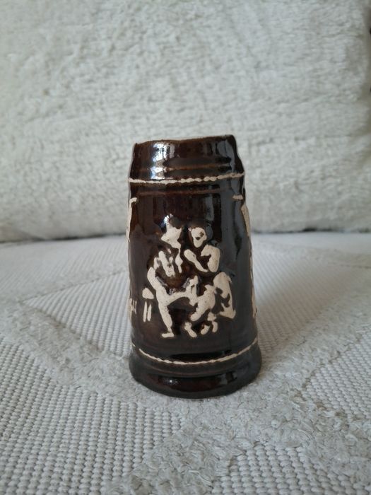 Kufel - ozdoba vintage PRL