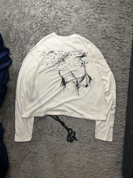 ann demeulemeester long sleeve