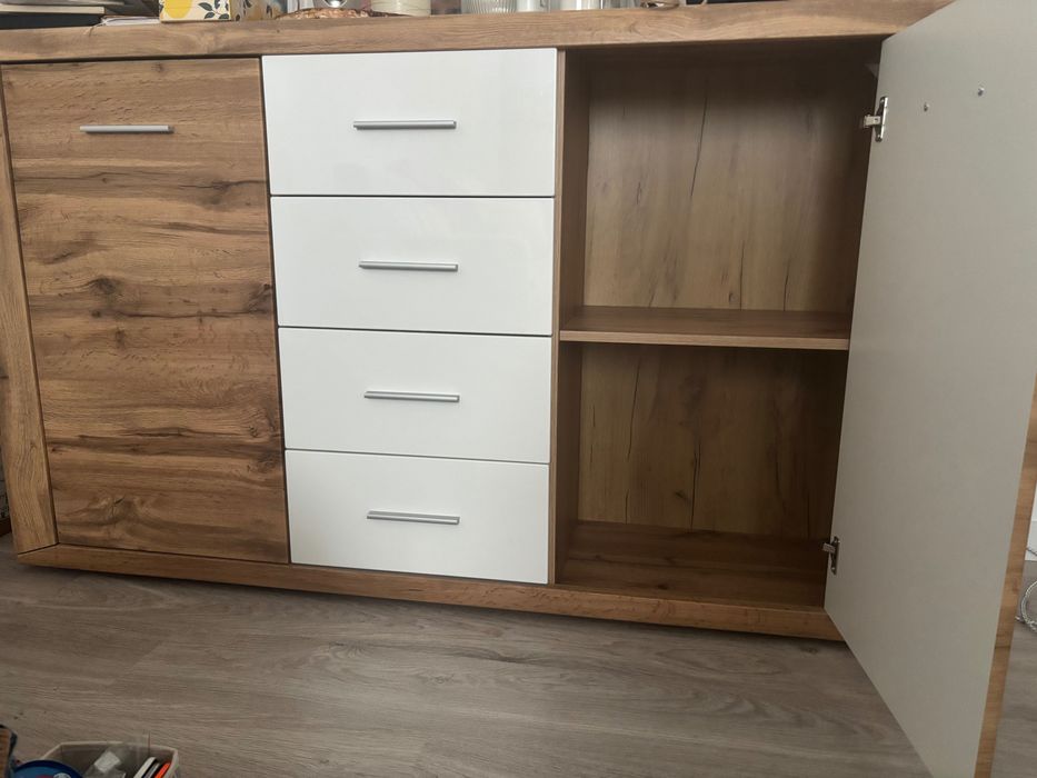 Meble komoda i witryna