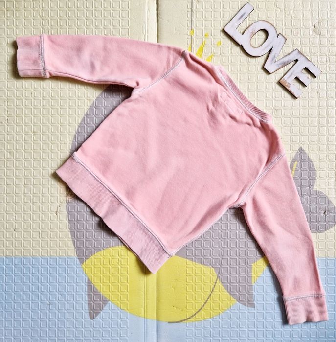 Батнік H&M дівчинка 18-24 м 1,5-2 р реглан светр кофта світшот худі