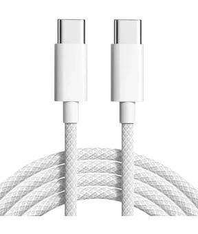 Премиум кабель USB-C → USB-C 60W Fast Charge | Усиленный | Для iPhone / Android / MacBook