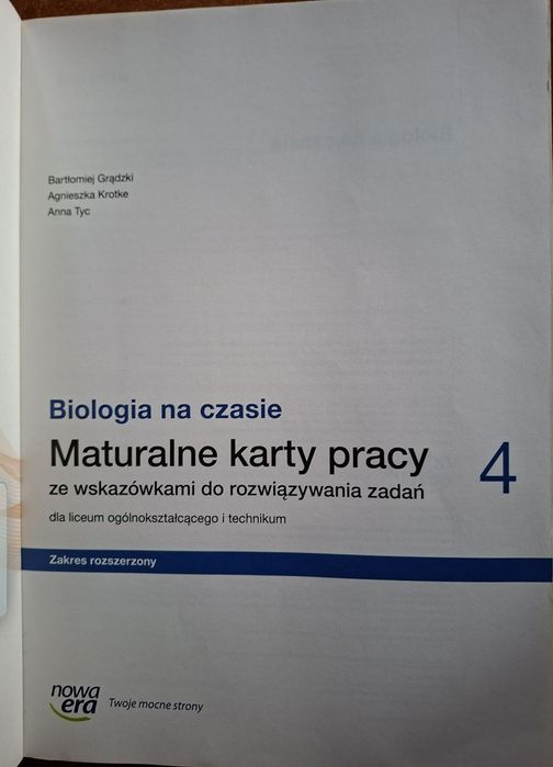 Książka do Biologi