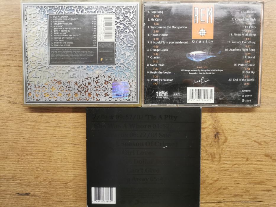 Zestaw CD: David Bowie (Blackstar), Rolling Stones, R.E.M. | OKAZJA