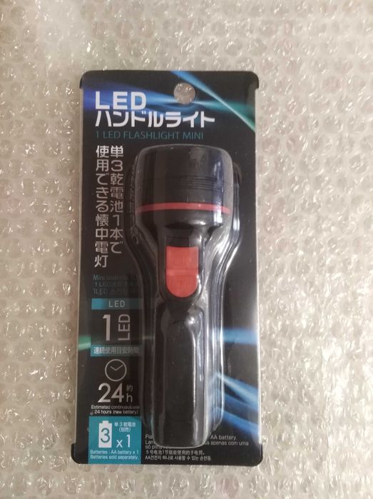 Фонарик  ручной  1 LED FLASHLIGHT
