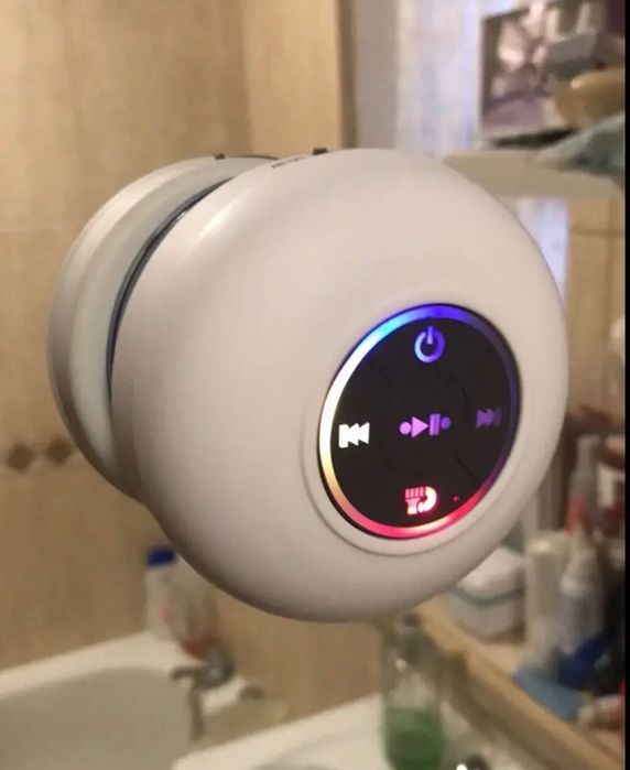 Bluetooth колонка водонепроникна.З присоскою.Динамік для душу