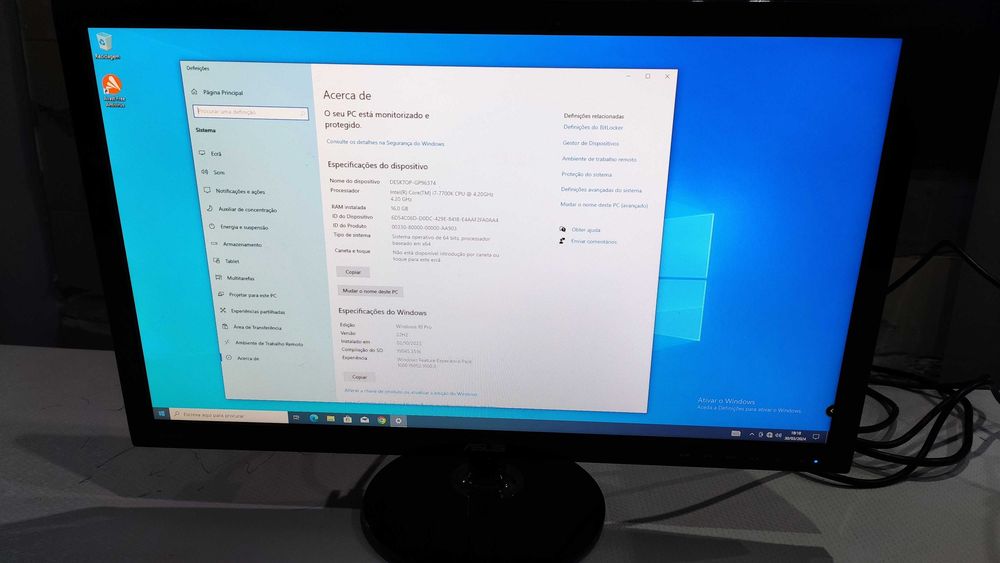 PC Workstation Core i7 7700K 4.2GHz c/ Nvidia K2200