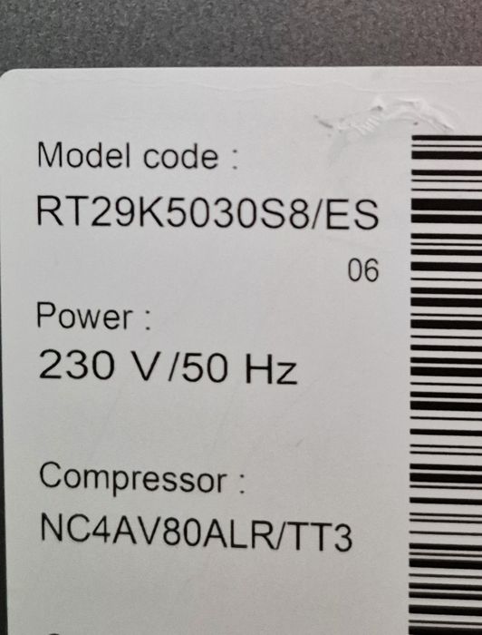 Frigorífico Samsung 1.64m com congelador