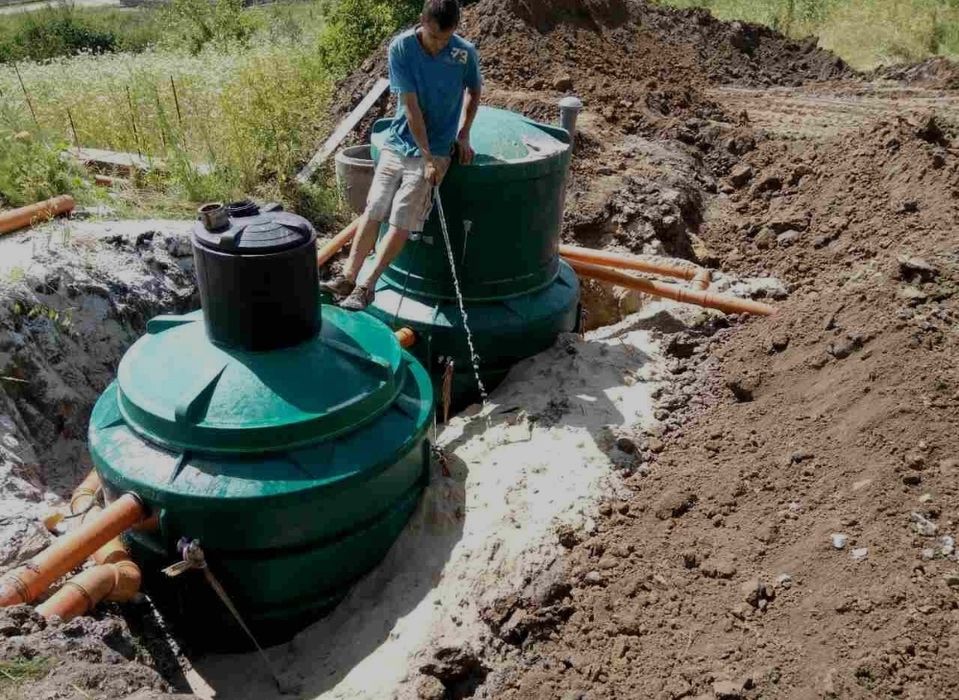 Професійна каналізація біосептик від 2 до 200 людей (фінський септик))