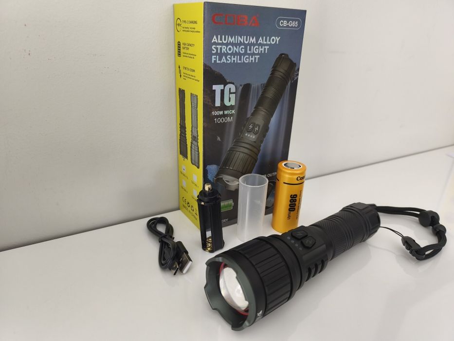 Lanterna Led 100w Coba CB-G65