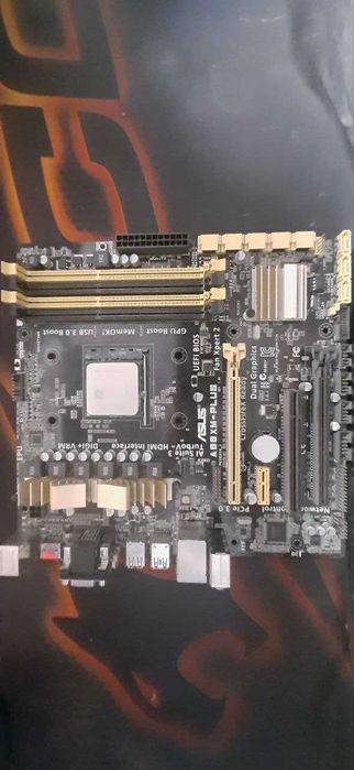 Материнська плата Asus A88XM-PLUS и Процесор  AMD A10-7800