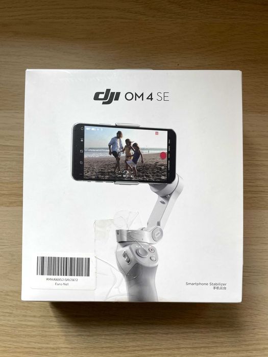 DJI OSMO OM4 SE jak nowy gimbal stabilizator