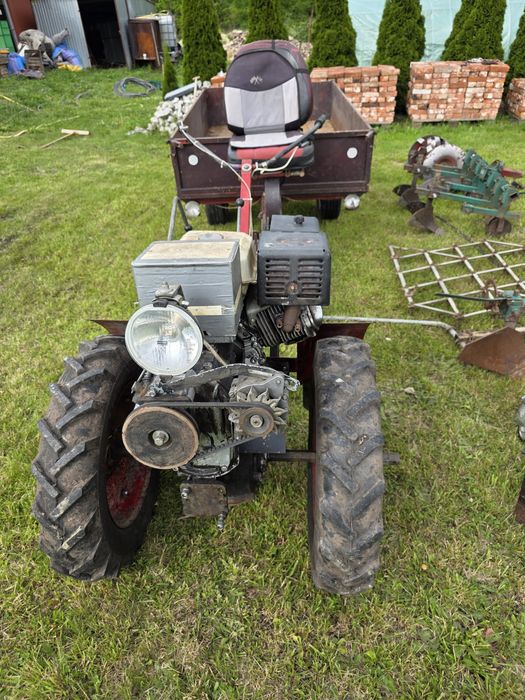 Ciągnik Mesko RJS-1 Przyczepka I Osprzęt
