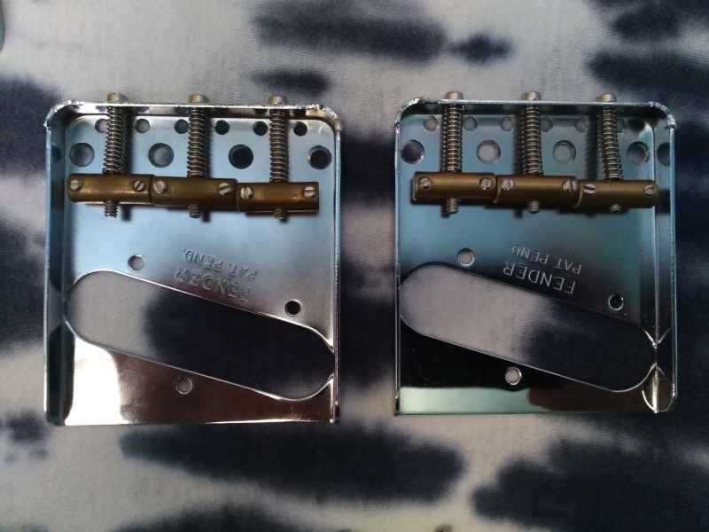 Lote Completo de Peças / Componentes Telecaster (Fender, Gotoh, Göldo, Allparts)