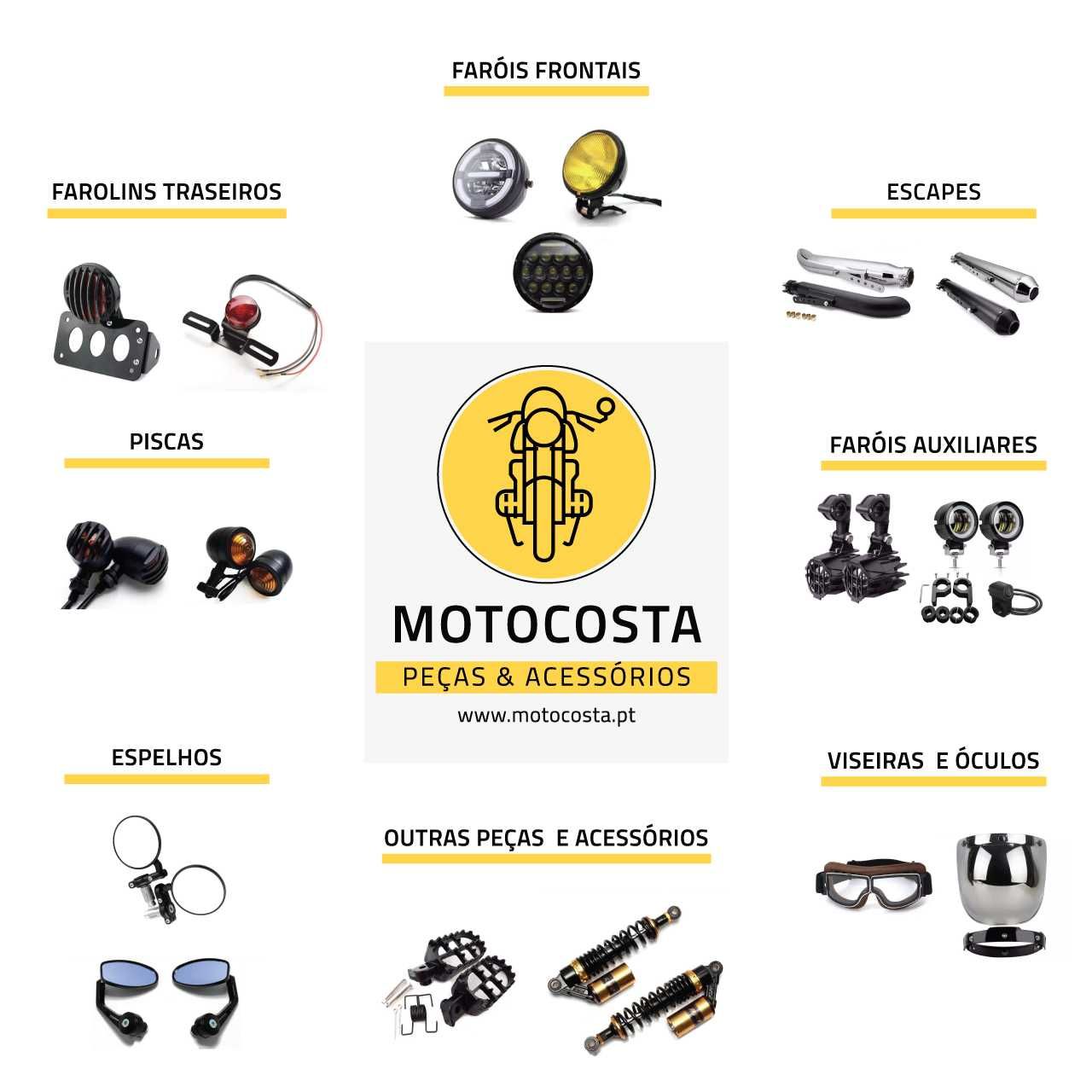 Carregador USB moto motorizada motociclo gps ligar telemovel loja  interruptor farois comprar Faro Algarve Portugal – Sulpeças