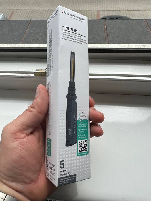 Nowe zaplombowane Lampy warsztatowe Scangrip mini Slim