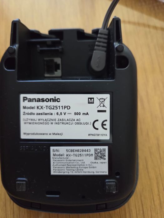 Panasonic KX-TG2511PDM telefon stacjonarny