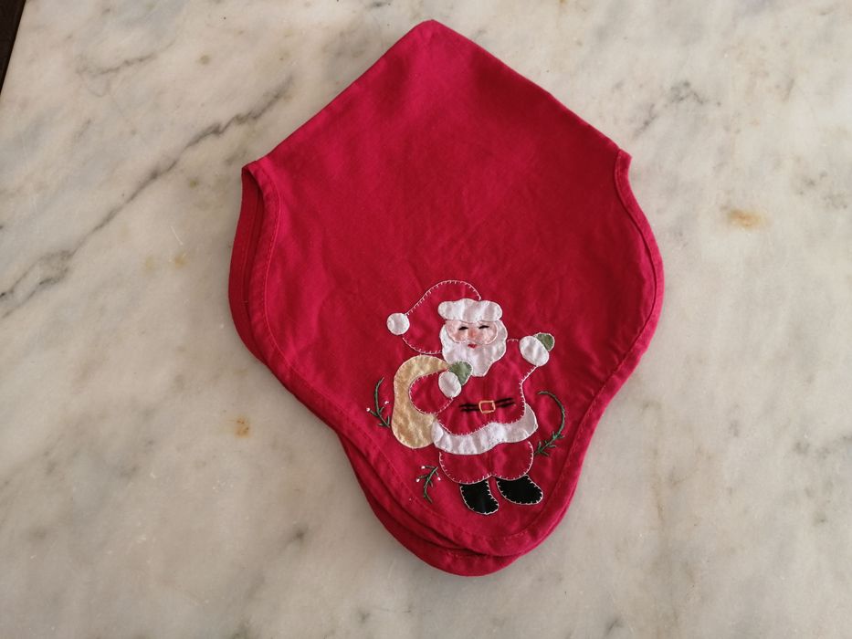 conjunto de 3 panos de pão estado novo