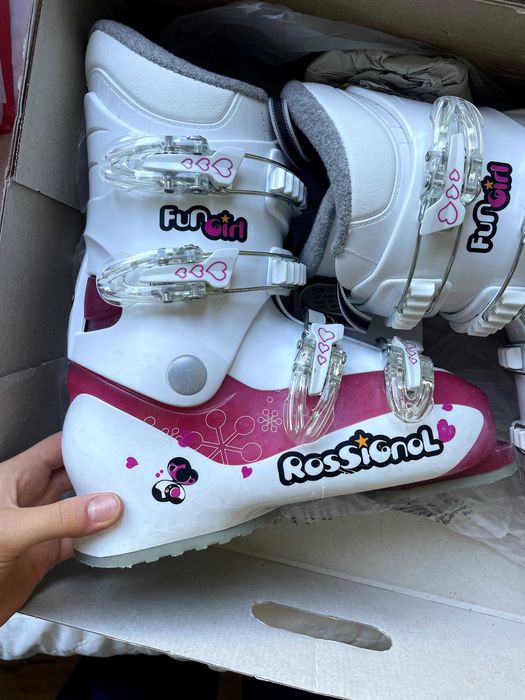 buty narciarskie dla dziewczynki