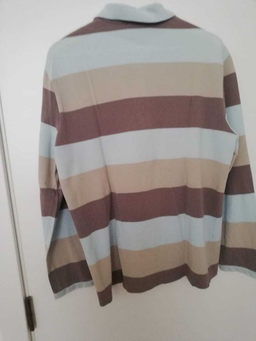 Camisa Polo Lacoste, de manga comprida  M