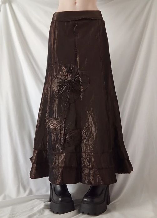 spódnica midi vintage archive whimsigoth nymph fairy goth hippie grung