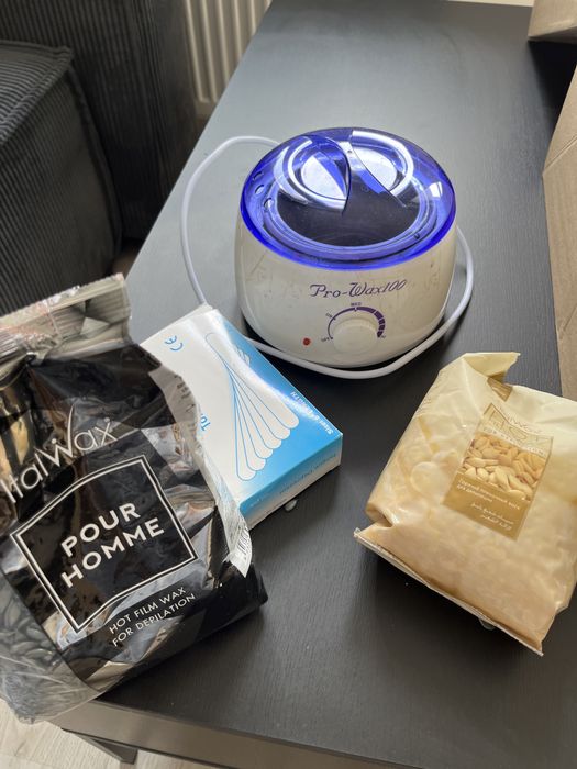 Zestaw do gorącego wosku