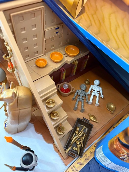 Playmobil 5386 History Piramida Faraona z oryginalnym kartonem