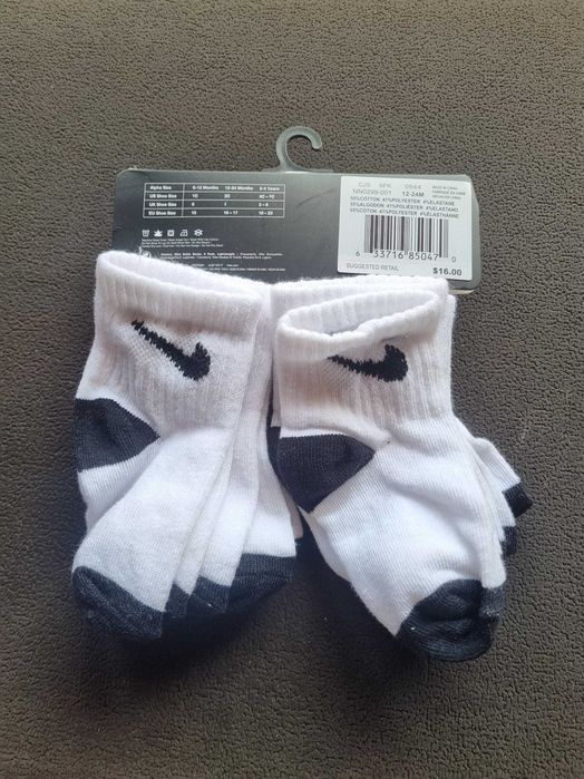 Skarpetki dziecięce Nike 12-24mc