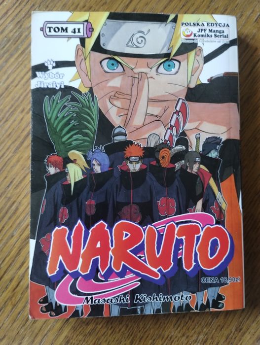 Naruto - manga 40,41,43,51 i 65