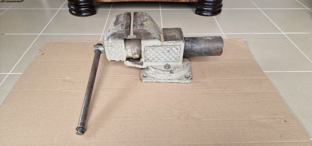 Imadło ślusarskie, warsztatowe, 25 kg, dzięki 125 mm, bardzo solidne