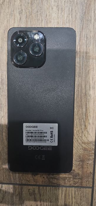 DOOGEE Note 58 Pro 8/256GB АКБ 6250 mAh Android 15