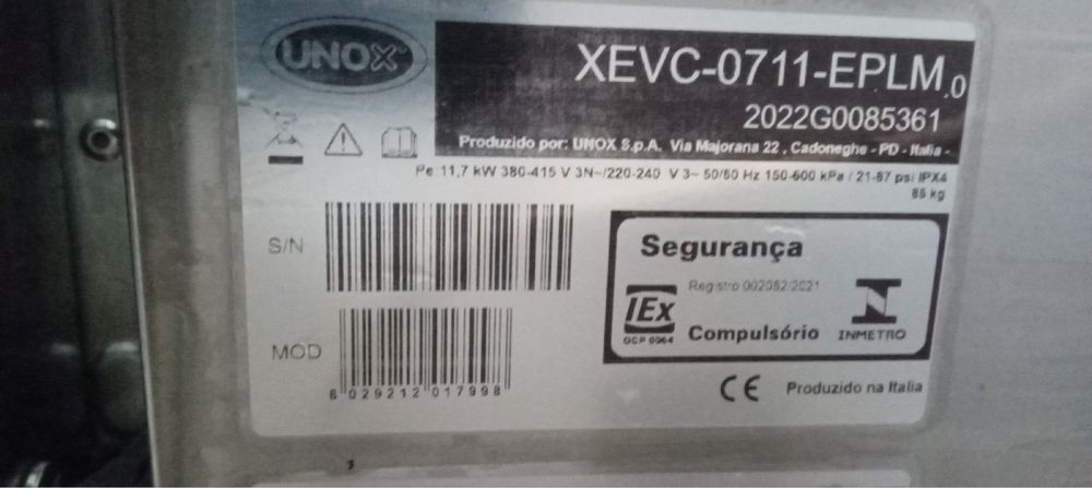 Пароконвектомат 2022 р Unox XEVC 0711 EPLM