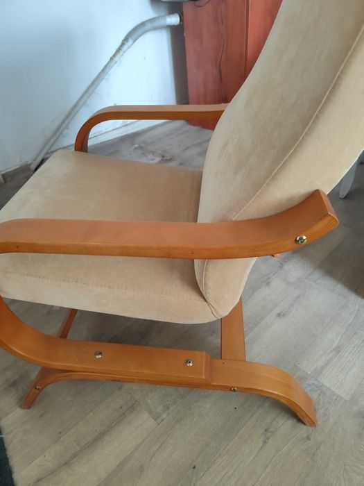 Fotele dwa na płozach