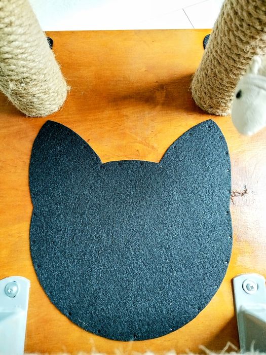 Legowisko dla kota leżanka drapak zabawka