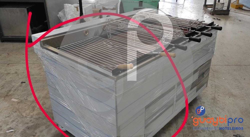 Churrasqueiras a Carvão Rotativas + Fixas | Frango + Grelhados | INOX