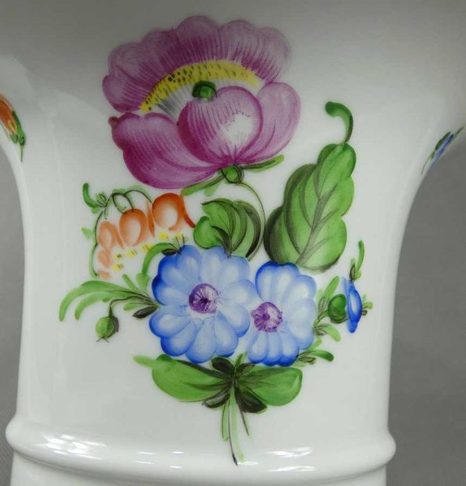 Porcelanowy WAZON ręcznie malowany Węgry HEREND