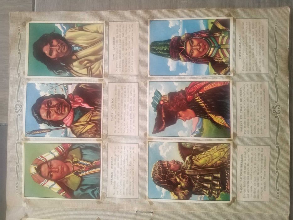 Caderneta raças humanas nova