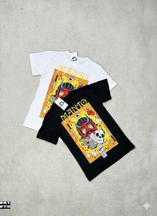 Новые Футболки MANTO Society (Большой Принт)