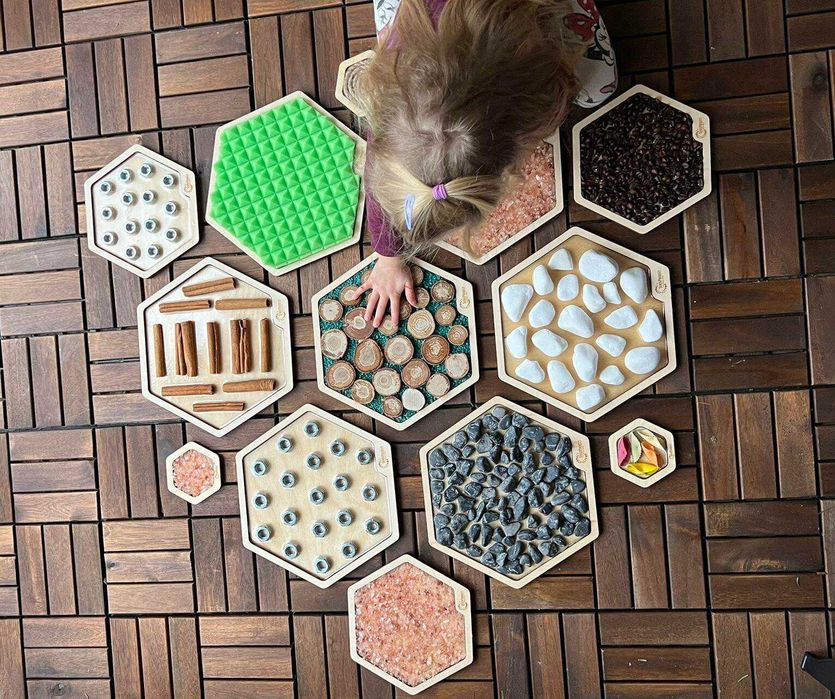 Zestaw dysków sensorycznych MIX - 13 sztuk