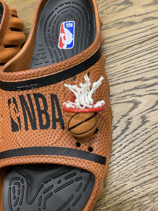 Нові шльопанці чоловічі крокси лімітованої серії NBA eco slide