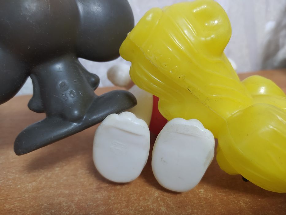 Детские пластмассовые игрушки СССР.