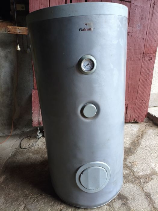 GALMET  300L CWU  wymiennik  z wężownicą spiralną stojący